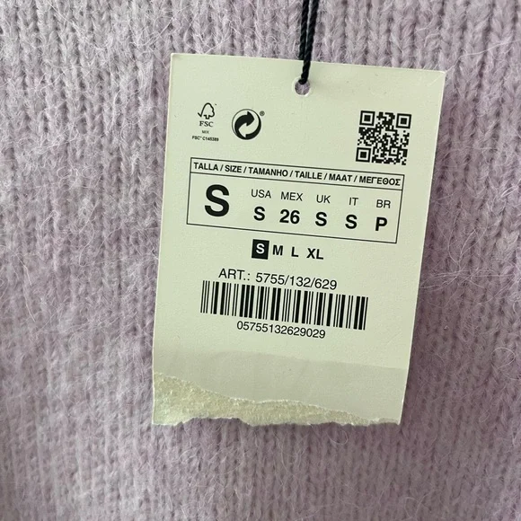NEVER WORN cute Zara sweater. - Picture 7 of 7